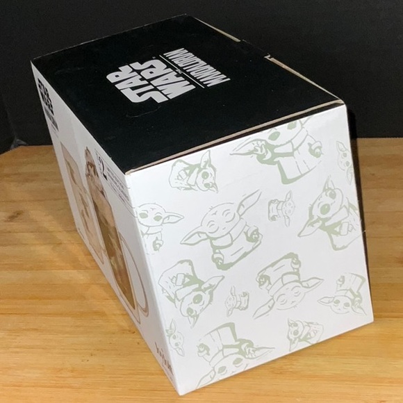 Star Wars Baby Yoda mugs set of 2 Mandalorian Grogu hot cold double wall NIB - Picture 2 of 4